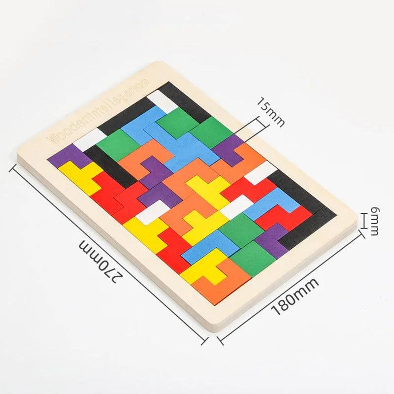 3D Puzzle Quebra-cabeças infantis, pré-escolar