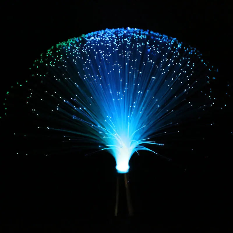 Lâmpada de Fibra Óptica LED Multicolorida: Destaque Sua Decoração