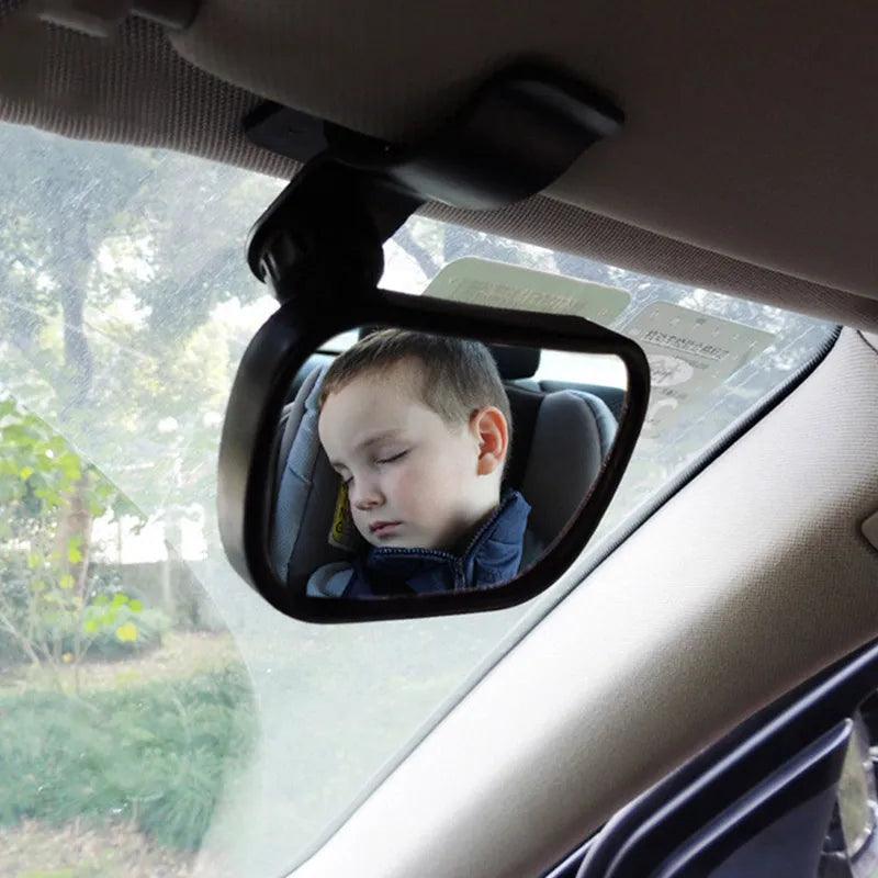 Espelho retrovisor para carro, espelho retrovisor do banco traseiro para crianças