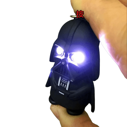 Chaveiros Darth Vader Star Wars Com Luz Led E Som